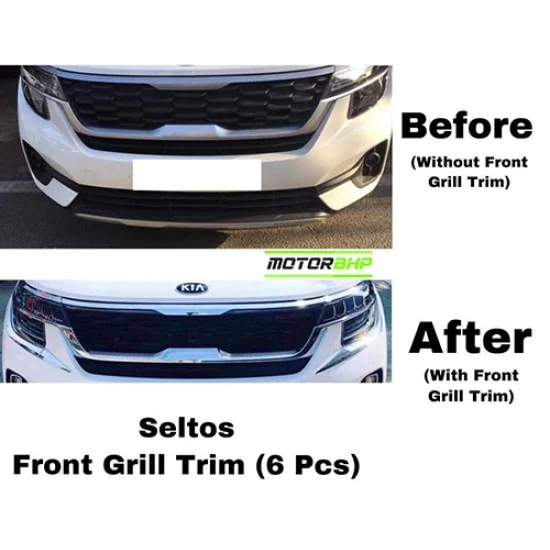 Seltos chrome clearance accessories